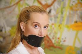Leather Panel gag - PGBL1 - TIEDSTYLE