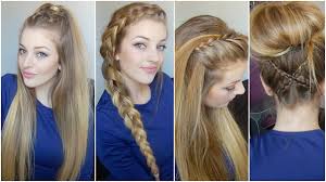 Vous ne savez pas toujours comment donner du style à vos cheveux longs ? Tuto Coiffure Cheveux Longs Mi Longs Youtube