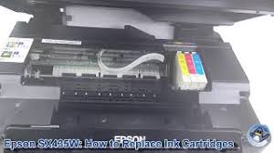 Stylus sx230, stylus sx430w, stylus sx435w, stylus sx440w, stylus nx430. Epson Stylus Sx435w How To Change Replace Ink Cartridges Youtube