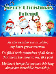 Maybe you would like to learn more about one of these? Jumping Holiday Characters Merry Christmas Card For Friends Birthday Greeting Cards By Davia