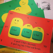 Yard Bug To Help My Kids Remember How To Convert From Inches To Feet To Yards 3rd Grade Math Math Classroom 2nd Grade Math