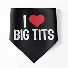 I Love Big Tits Pin for Sale by samcloverhearts 