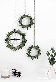 Make your instagram post attract even more with stunning images. Diy Mini Wreath Christmas Decor Christmas Wreaths Diy Minimalist Christmas Simple Christmas