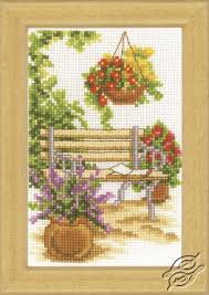 Cross Stitch Kits Vervaco Flowers Gvello Stitch