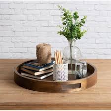 Bay Isle Home Mikayla Coffee Table Tray Color Natural Rustic In 2020 Coffee Table Centerpieces Coffee Table Decor Tray Decorating Coffee Tables