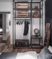 This Is What The Ultimate Masculine Bachelor Pad Looks Like Industrial Bedroom Design Closet Designs Apartment Decor
