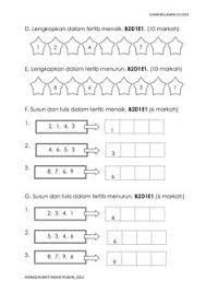 Lembaran kerja 2 ( nombor bulat hingga 1000 ) via. 29 Math Ideas Math Math Exercises Kindergarten Math Counting