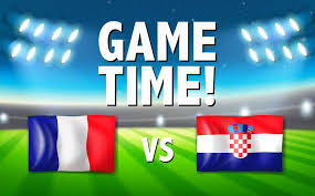 João ricardo pateiro, josé manuel ribeiro e luis freitas lobo comentam aquilo que de mais relevante aconteceu na. Tempo De Jogo Franca Vs Croacia 432150 Vetor No Vecteezy