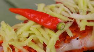 Dia lagi power bila gabungan rasa pedas tu. Semua Bisa Masak Pepes Ikan Mangga Muda Youtube