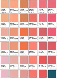 Pantone Farben Coral Carta De Colores Pantone Esquema De Colores Paletas De Colores
