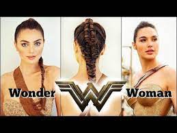 Youtube Wonder Woman Makeup Gal Gadot Braided Hairstyles Tutorials