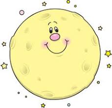 Image result for children moon clipart