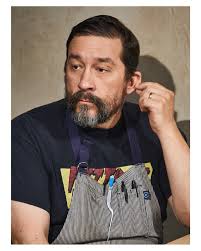 Photographed Resy's “dish of the summer,” the $50 heirloom tomato sandwich  at River Twice with chef and co-owner Randy Rucker. Philadelphia, 2025.