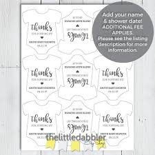 Babies are brewin' printable baby shower favor tags for a twin baby shower. Thanks For Popping By Printable Baby Shower Mini Onesie Etsy Popcorn Baby Shower Favors Baby Shower Printables Baby Shower Favours For Guests