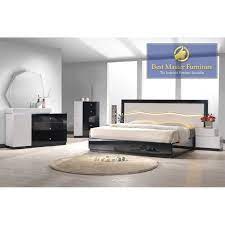 Remember, badcock also provides mattresses and box springs to quickly complete your bedroom upgrade. Berlin Bedroom Best Master Furniture Bedroom Set 5 Drawer Chest Color Black And White