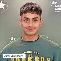 College students celebrating success