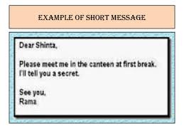 Maybe you would like to learn more about one of these? Contoh Soal Bahasa Inggris Tentang Short Message Contoh Soal Terbaru