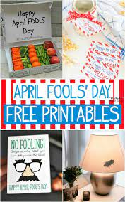 Free April Fools Day Printables
