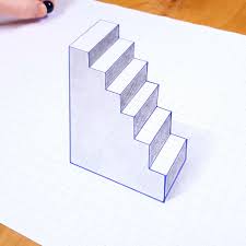 Use water color / pencil color / crayons for coloringth. Howard Lee How To Draw Easy 3d Steps Illusion Facebook