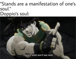 Or Is It Diavolo S Stand Shitpostcrusaders