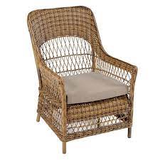 Traditional Armchair Resin Wicker Garden Marie Galante 9s008 Grange Traditional Armchairs Outdoor Wicker Furniture Wicker