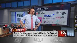 #1 declaration of john f. Jim Cramer Compares Stocks Of Dating App Rivals Bumble And Match Group