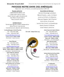 PAROISSE NOTRE-DAME-DES-AMÉRIQUES