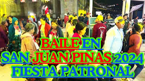 Baile en San Juan Piñas 2024 Fiesta Patronal 23 Junio 2024