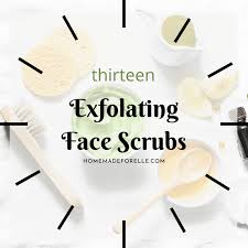 We show you the must have face masks that you can make from simple ingredients at home to give your skin and mind a complete makeover. 13 Simple Exfoliating Face Scrubs Homemade For Elle