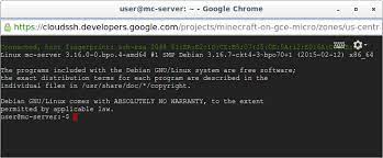 By default, all google cloud projects have access to these images and can use them to create instances. Setting Up A Minecraft Server On Google Compute Engine Qwiklabs