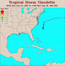 Track the path with weather.com's tropical storm tracker. Tropical Storm Claudette