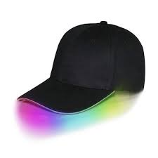 Fashion Led Lighted Up Hat Men Women Light Up Hats Hats For Men Unisex Baseball Cap