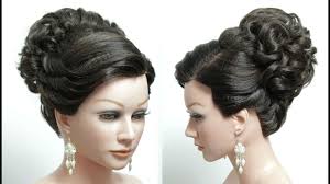 Sometimes the bun won't settle and at other times the bangs just don't fall with style. Messy High Bun Hairstyle For Wedding Bridal Style Youtube