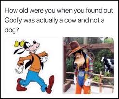 Something i come across quite often is that certain breeds (say huskies, or border collies) are not good for first time dog owners. Is Disney S Goofy Character Actually A Cow