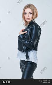 This hairstyle looks completely starry. Charming Young Woman Image Photo Free Trial Bigstock