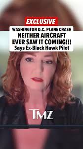 A former Black Hawk pilot is dropping a bombshell hypothesis about the  Washington, D.C. crash, telling #TMZ she believes neither the American  Airlines jet nor the chopper would have seen the deadly