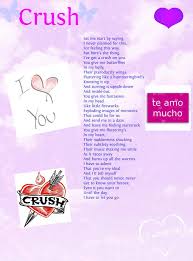A friendship that like love is warm; Crush Poems