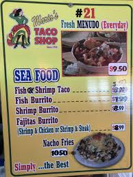 Maybe you would like to learn more about one of these? Maria S Taco Shop Menu In Modesto California Usa