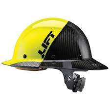 Lift Safety Dax Carbon Fiber 50 50 Full Brim Hard Hat In 2021 Carbon Fiber Hard Hat Hard Hats