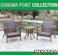 This Sonoma Point 3 Piece Collection Will Be A Delightful Addition To Your Outdoor Space Patio Furniture Collection Outdoor Furniture Sets Backyard Creations