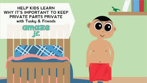 Help Kids Learn Why It S Important To Keep Private Parts Private With Tusky Friends Amazejr Parents Parenting Helping Kids Kids Learning Help Kids Learn