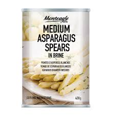 Thick stalks will take more. Price Medium White Asparagus Spears Regular Can 430g Supplier Simpplier