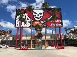 Military and family members exclusively, received a voucher and wristband that allowed them to tour the buccaneers pirate ship during their night practice. Tampa Bay Buccaneers Partner With Street Laced For All New Bucs Beach Street Laced Marketing And Promotions