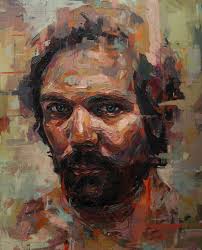 Dzhosh Miels Voshod Painting Art Palette Knife Painting