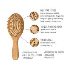 The round bamboo hair brush is a classic hair brush, be made by natural bamboo hand,100% boar bristle. Buy Air Cushion Comb With Bamboo Hair Brush For Scalp Massage Antistatic No Hair Tangle At Affordable Prices Free Shipping Real Reviews With Photos Joom