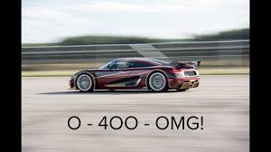 These are both suitable descriptors for this incredible and beautiful machine. Koenigsegg Agera Rs 0 400 0 Youtube