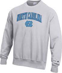 It's ideal for your free time, your downtime, pretty much anytime. Champion Men S North Carolina Tar Heels Grey Reverse Weave Crew Sweatshirt Dick S Sporting Goods