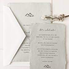 Mountains Wedding Invitation Simple Wedding Invitations Wedding Invi Mountain Wedding Invitations Simple Wedding Invitations Minimalist Wedding Invitations