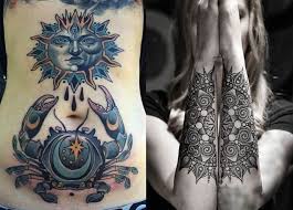 125 tatouages lune differents types et leur signification. Tatouage Soleil Le Motif Qui Rechauffe Tattoome Le Meilleur Du Tatouage