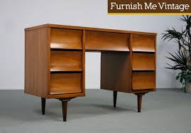 Rare freestanding desk model ep401 designed by kai kristiansen produced by feldballes møbelfabrik in denmark rosewood and aluminium good vintage condition, with signs of usage and patina 1960's. Mid Century Modern Desk By Johnson Carper